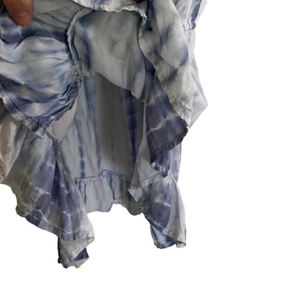 Blue Island XS wrap around bathing suit cover up drawstring waist - Picture 5 of 7